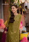 Dhanak3PC Embroidered With Chiffon Embroidered Dupatta-243