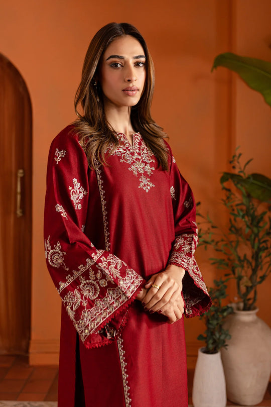 Dhanak - 2PC Embroidered Unstitch- 240