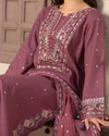 Lawn-3PC Embroidered Shirt with Chiffon Embroidered Dupatta 1321