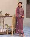 Lawn-3PC Embroidered Shirt with Chiffon Embroidered Dupatta 1321
