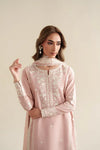 DHANAK EMBROIDERED SHIRT WITH CHIFFON EMB DUPATTA AND TROUSER V61